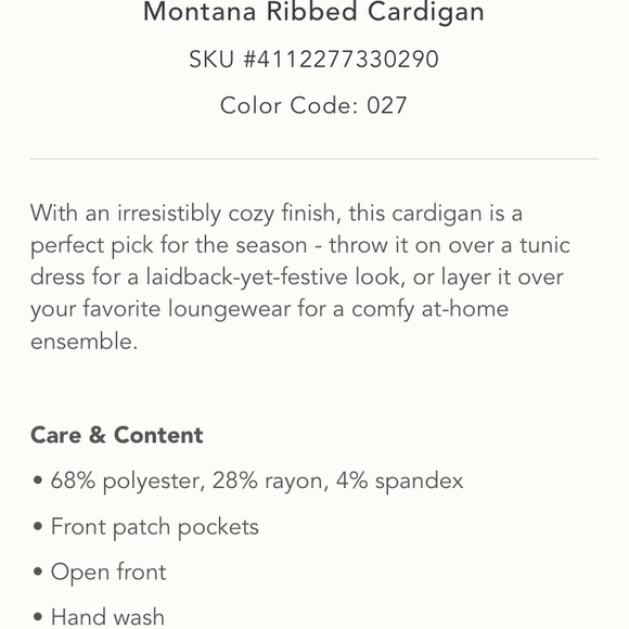 *Host Pick* Anthropologie ribbed cardigan - Picture 4 of 4